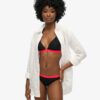 Dreieckiges Bikini-Oberteil mit Gummizug Dreieckiges Bikini-Oberteil mit Gummizug