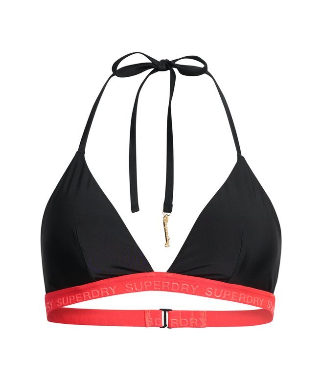 Dreieckiges Bikini-Oberteil mit Gummizug Dreieckiges Bikini-Oberteil mit Gummizug