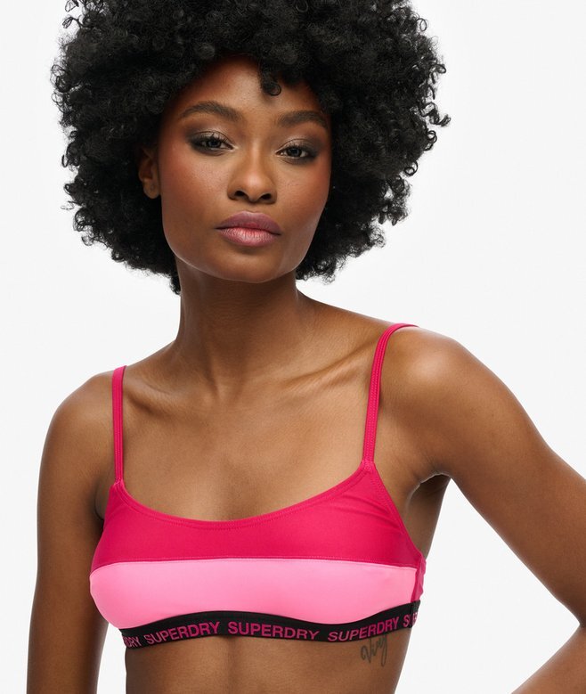 Elastisches Bralette-Bikini-Oberteil Elastisches Bralette-Bikini-Oberteil
