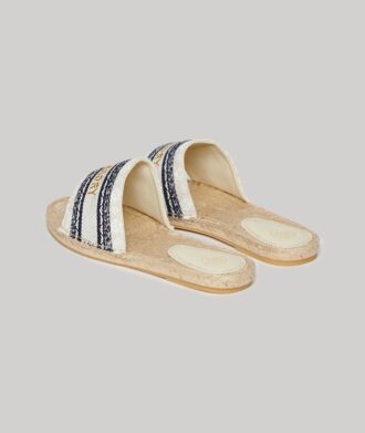 Espadrille-Slider mit Canvas-Overlay