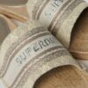 Espadrille-Slider mit Canvas-Overlay