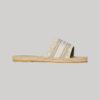 Espadrille-Slider mit Canvas-Overlay