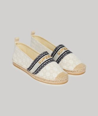 Espadrilles mit Canvas-Überzug als Schuh