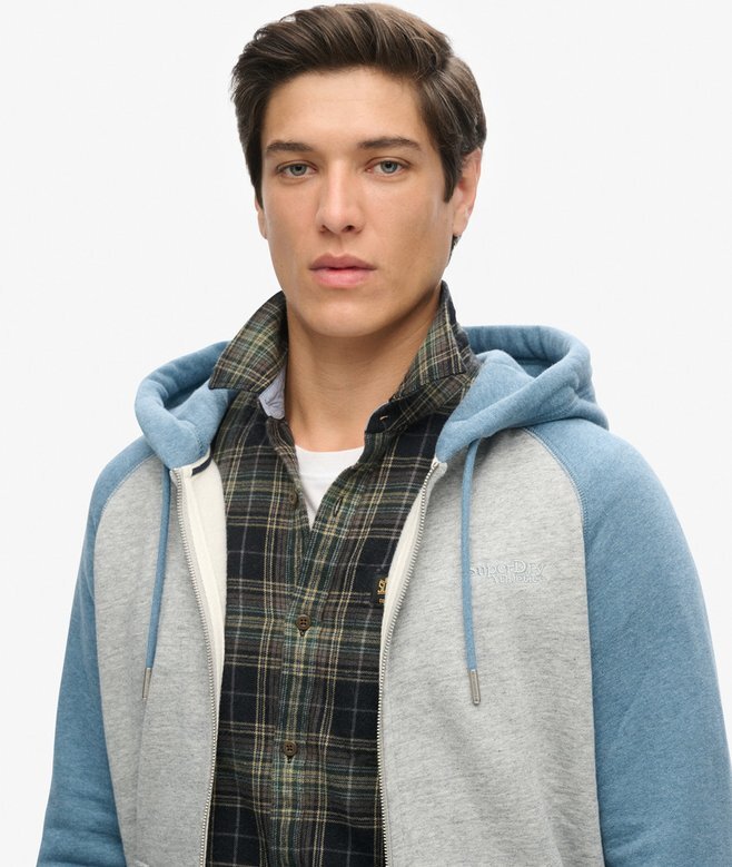 Essential Baseball Zip Kapuzenpullover Essential Baseball Zip Kapuzenpullover