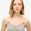 Essential Cami-Oberteil mit Spitzenbesatz