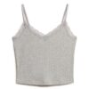 Essential Cami-Oberteil mit Spitzenbesatz