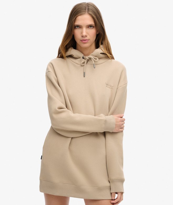 Essential Kapuzenpullover-Kleid Essential Kapuzenpullover-Kleid