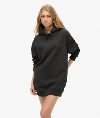 Essential Kapuzenpullover-Kleid