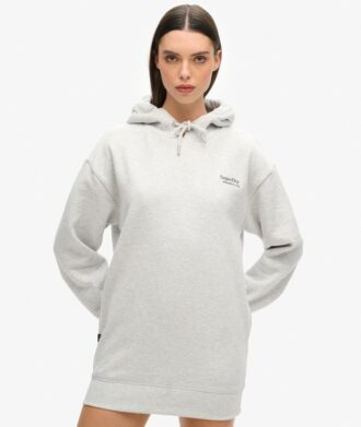 Essential Kapuzenpullover-Kleid
