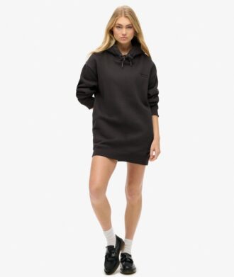 Essential Kapuzenpullover-Kleid