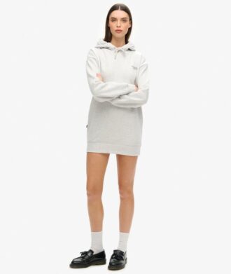 Essential Kapuzenpullover-Kleid