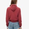 Essential Logo Cropped Zip Kapuzenpullover Essential Logo Cropped Zip Kapuzenpullover