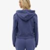 Essential Logo Cropped Zip Kapuzenpullover