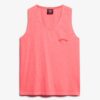 Essential Logo Garment Dye Vest Top Essential Logo Garment Dye Vest Top