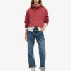Essential Logo Overdyed Kapuzenpullover Essential Logo Overdyed Kapuzenpullover