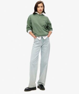 Essential Logo Overdyed Sweatshirt Essential Logo Overdyed Sweatshirt