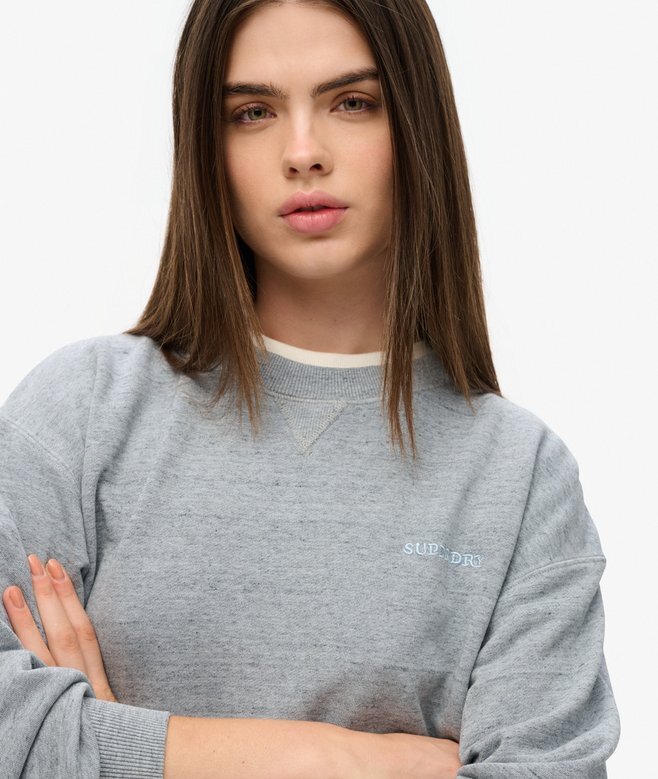 Essential Logo Overdyed Sweatshirt Essential Logo Overdyed Sweatshirt