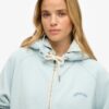 Essential Logo Oversized Raglan-Kapuzenpullover mit Reißverschluss Essential Logo Oversized Raglan-Kapuzenpullover mit Reißverschluss