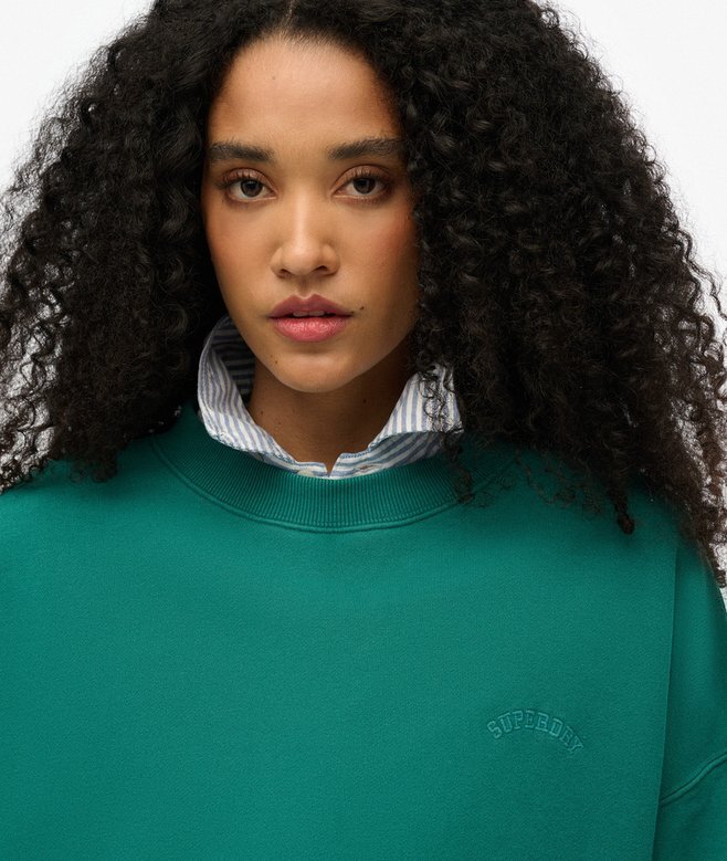 Essential Logo Oversized-Sweatshirt Essential Logo Oversized-Sweatshirt