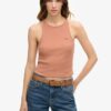 Essential Logo Racer Vest Top Essential Logo Racer Vest Top