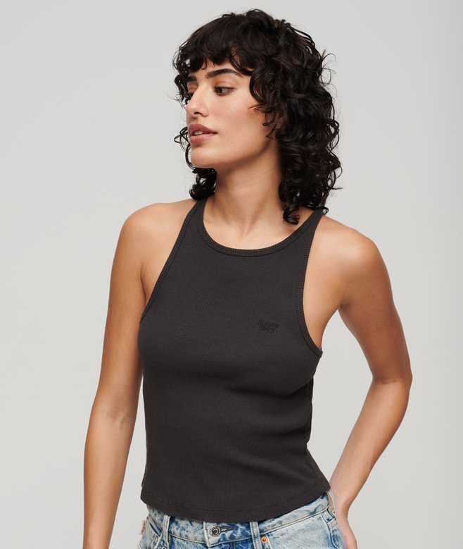 Essential Logo Racer Vest Top Essential Logo Racer Vest Top