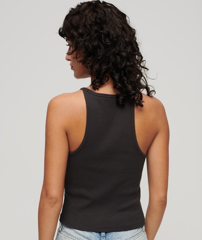 Essential Logo Racer Vest Top Essential Logo Racer Vest Top