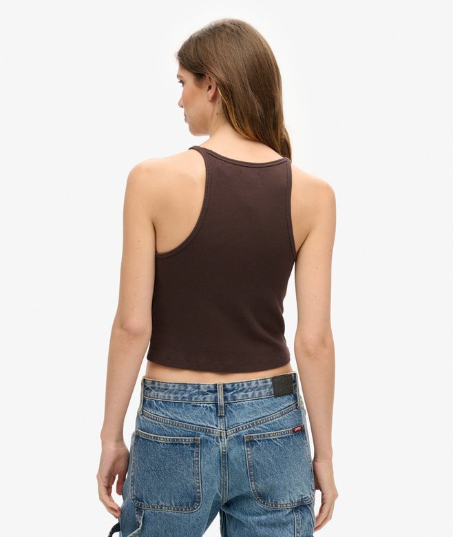 Essential Logo Racer Vest Top Essential Logo Racer Vest Top
