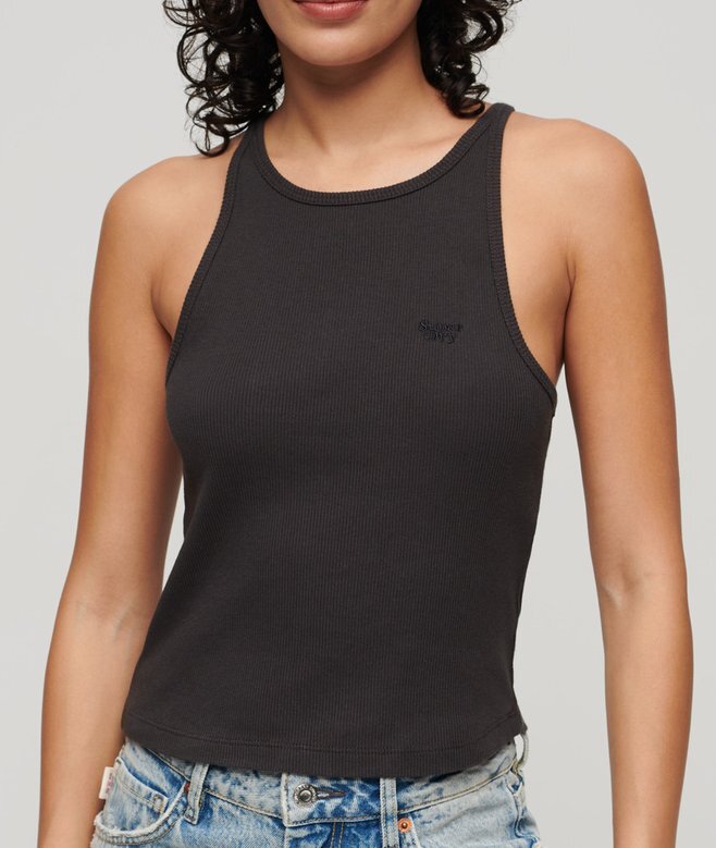 Essential Logo Racer Vest Top Essential Logo Racer Vest Top