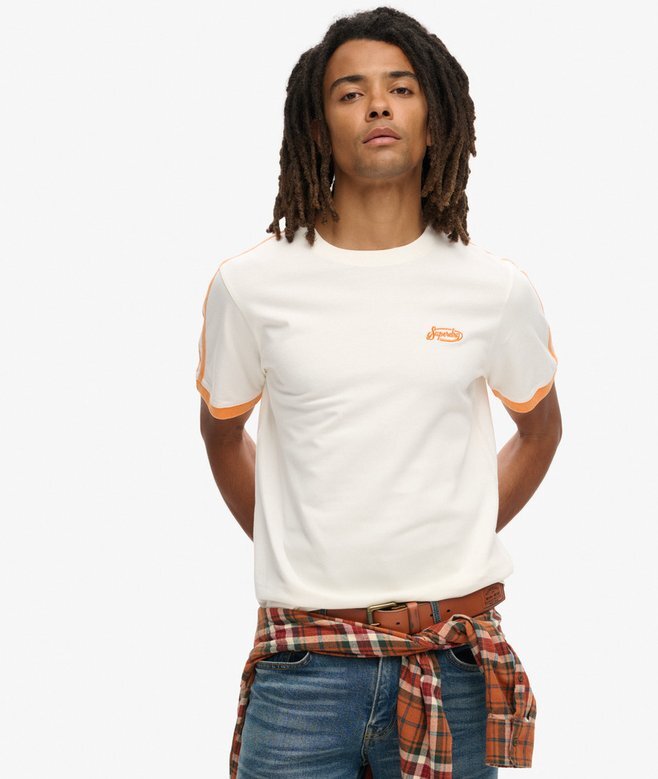 Essential Logo Retro Striped T-Shirt Essential Logo Retro Striped T-Shirt