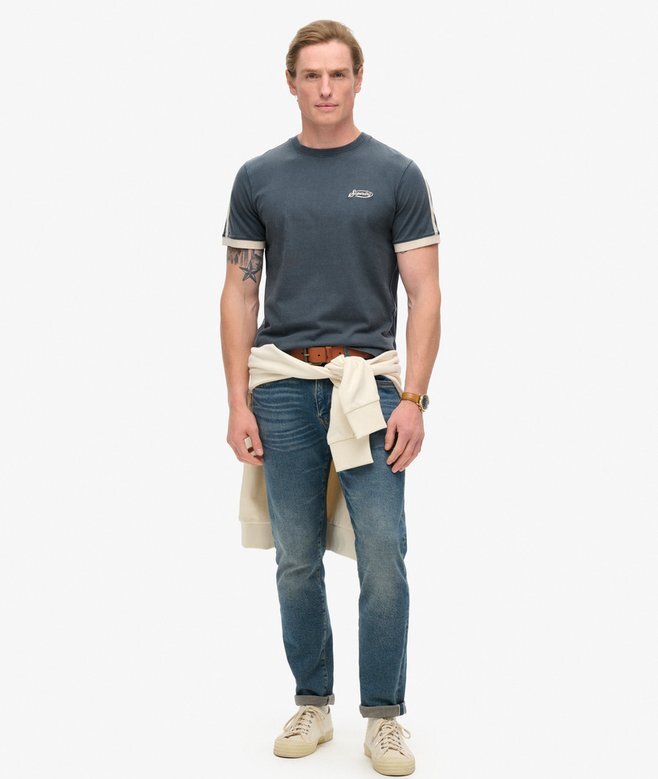Essential Logo Retro Striped T-Shirt Essential Logo Retro Striped T-Shirt