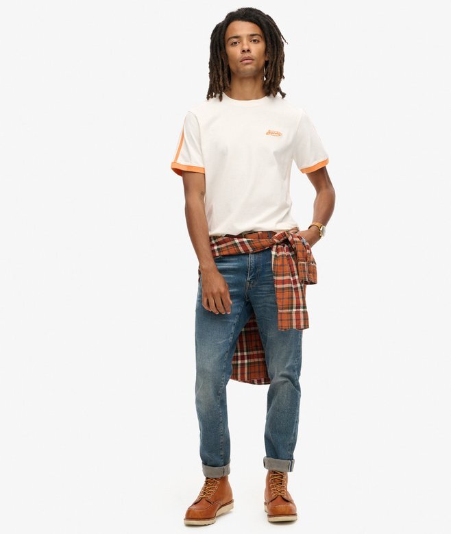 Essential Logo Retro Striped T-Shirt Essential Logo Retro Striped T-Shirt