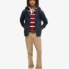 Essential Logo Washed Zip Kapuzenpullover Essential Logo Washed Zip Kapuzenpullover