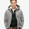 Essential Logo Zip Kapuzenpullover Essential Logo Zip Kapuzenpullover