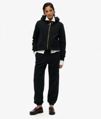 Essential Logo Zip Kapuzenpullover