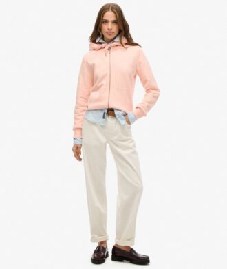 Essential Logo Zip Kapuzenpullover