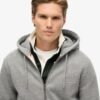 Essential Logo Zip Kapuzenpullover Essential Logo Zip Kapuzenpullover