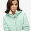 Essential Logo Zip Kapuzenpullover