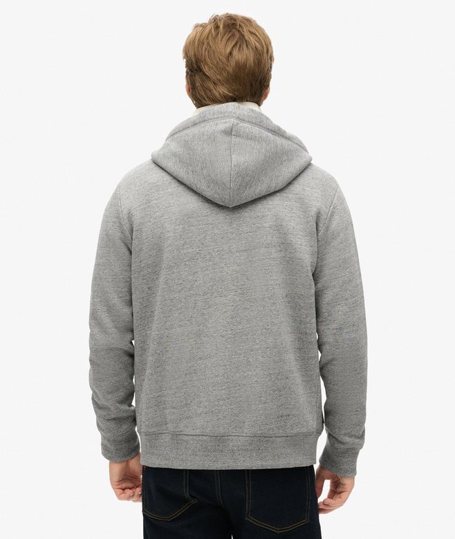 Essential Logo Zip Kapuzenpullover Essential Logo Zip Kapuzenpullover