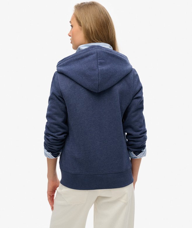 Essential Logo Zip Kapuzenpullover Essential Logo Zip Kapuzenpullover