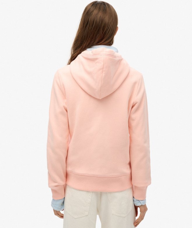 Essential Logo Zip Kapuzenpullover Essential Logo Zip Kapuzenpullover