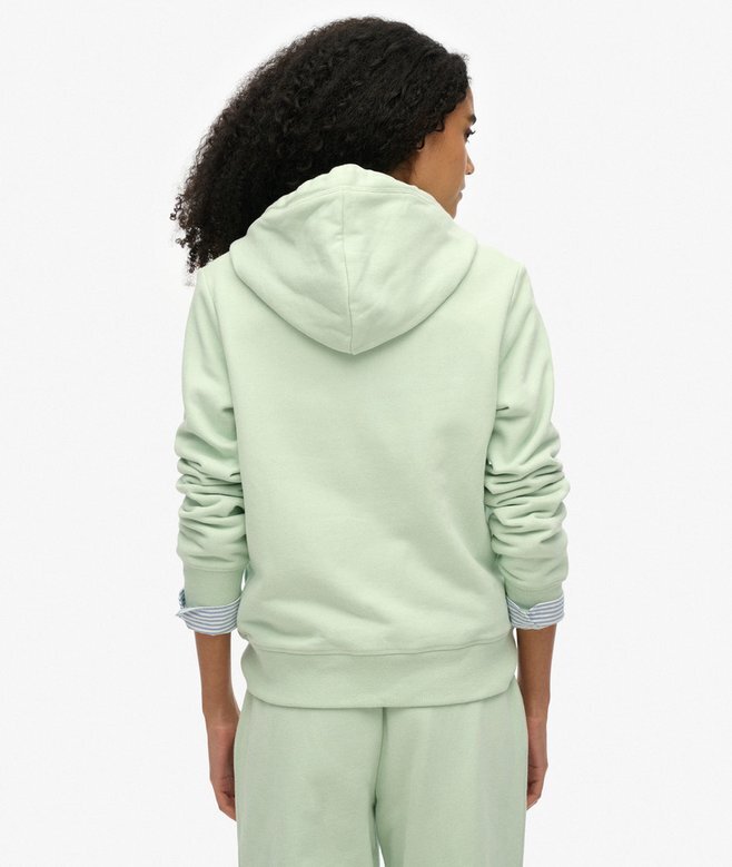Essential Logo Zip Kapuzenpullover Essential Logo Zip Kapuzenpullover