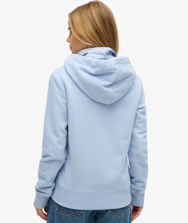 Essential Logo Zip Kapuzenpullover Essential Logo Zip Kapuzenpullover