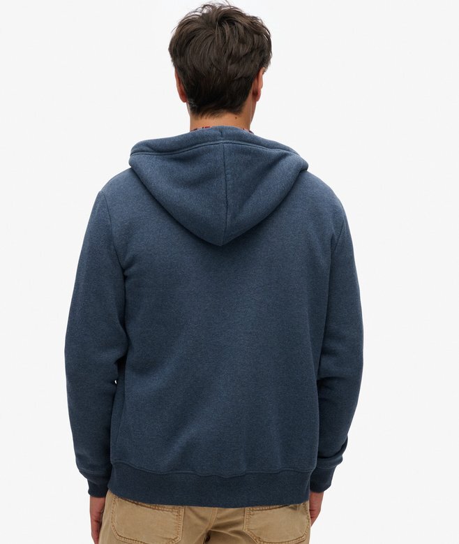 Essential Logo Zip Kapuzenpullover Essential Logo Zip Kapuzenpullover