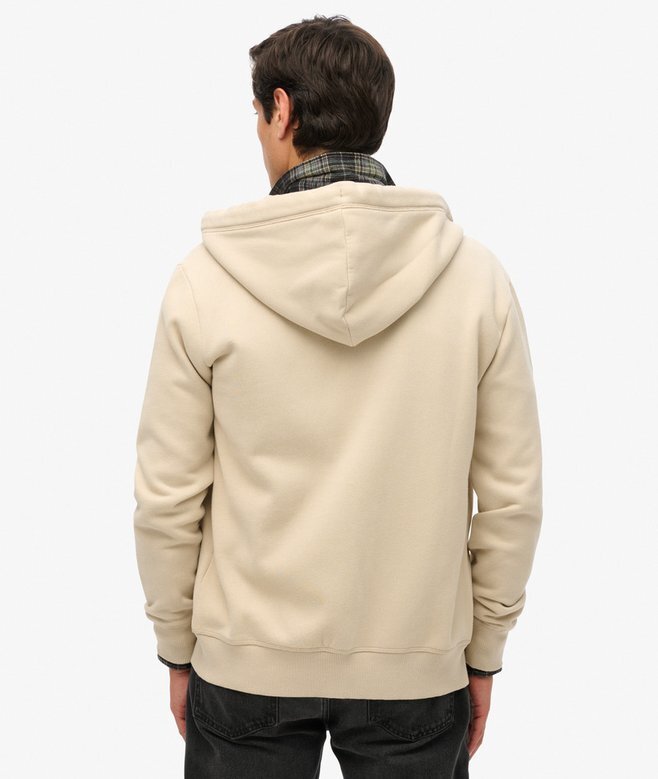 Essential Logo Zip Kapuzenpullover Essential Logo Zip Kapuzenpullover