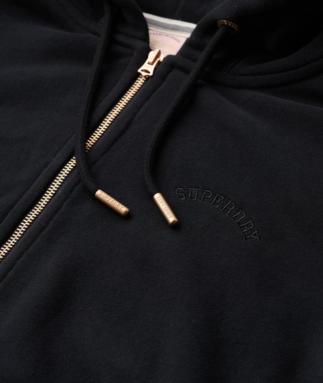 Essential Logo Zip Kapuzenpullover Essential Logo Zip Kapuzenpullover