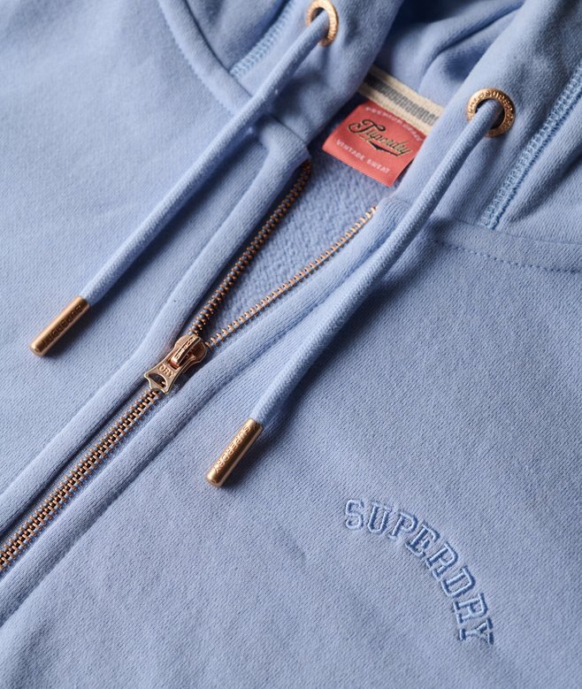 Essential Logo Zip Kapuzenpullover Essential Logo Zip Kapuzenpullover