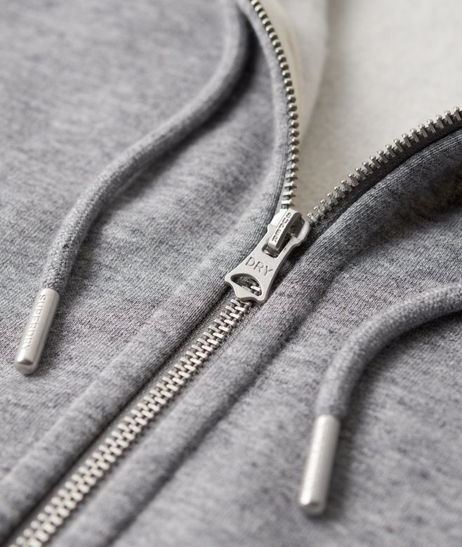 Essential Logo Zip Kapuzenpullover Essential Logo Zip Kapuzenpullover