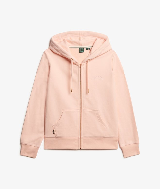 Essential Logo Zip Kapuzenpullover Essential Logo Zip Kapuzenpullover