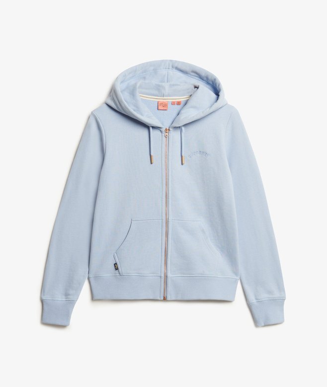 Essential Logo Zip Kapuzenpullover Essential Logo Zip Kapuzenpullover