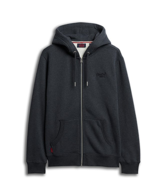 Essential Logo Zip Kapuzenpullover Essential Logo Zip Kapuzenpullover